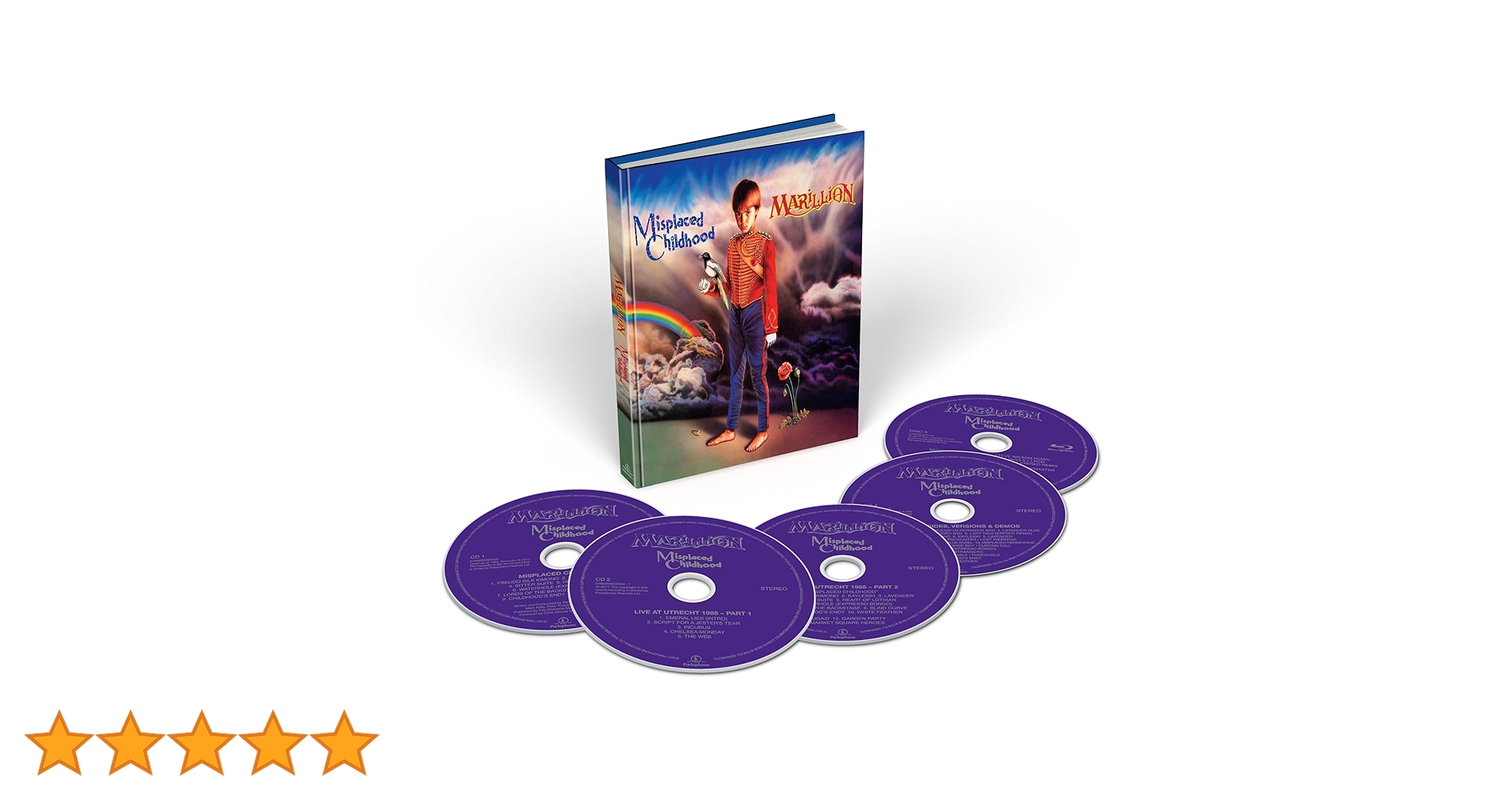 MARILLION - Misplaced Childhood (Deluxe Edition/4Cd/Blu-Ray